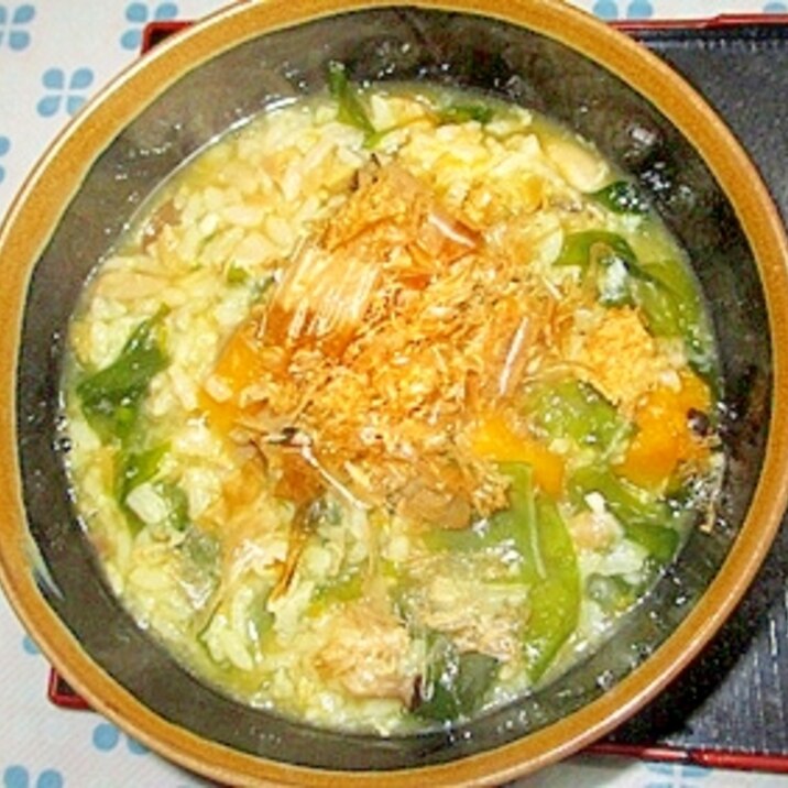 温まる!とろろ入りの生姜雑炊